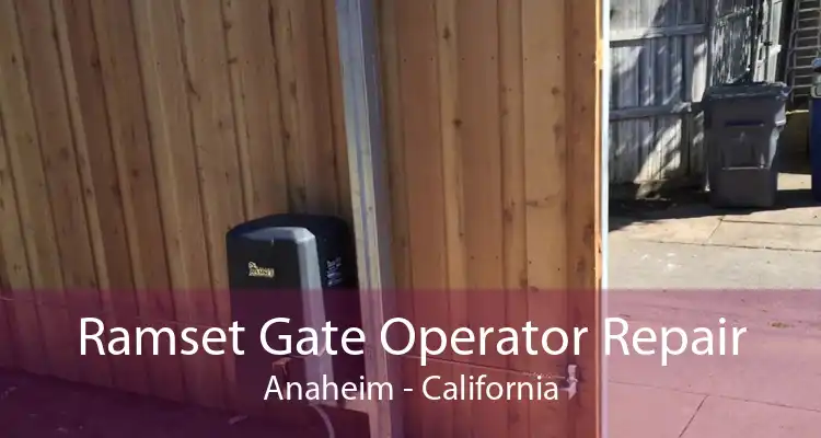 Ramset Gate Operator Repair Anaheim - California